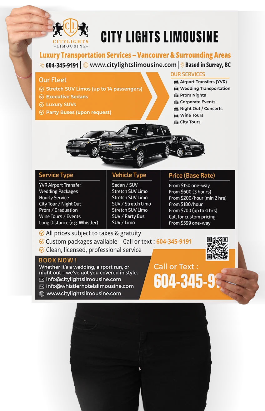 Luxury Limo Flyer